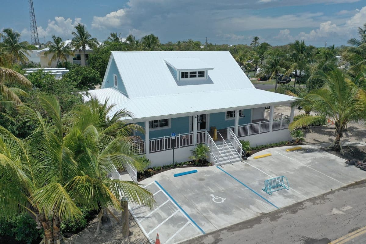 RV Resort Welcome Center, Marathon — built by our construction partner