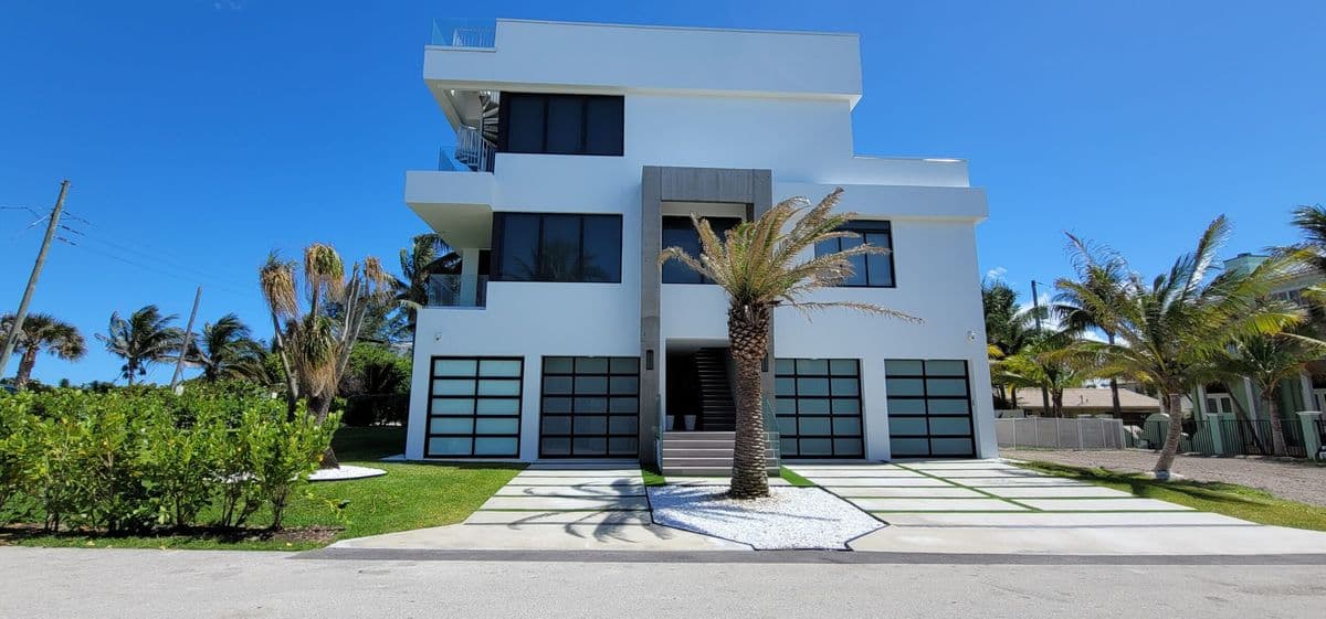 Estate Home Across from the Atlantic, Ocean Ridge — built by our construction partner