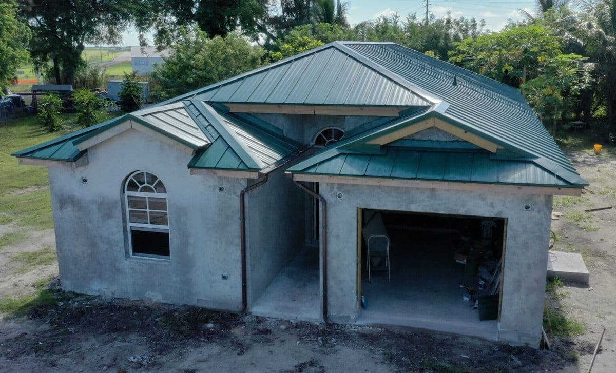 New Lakeside Home, Pahokee — under construction, built by our construction partner
