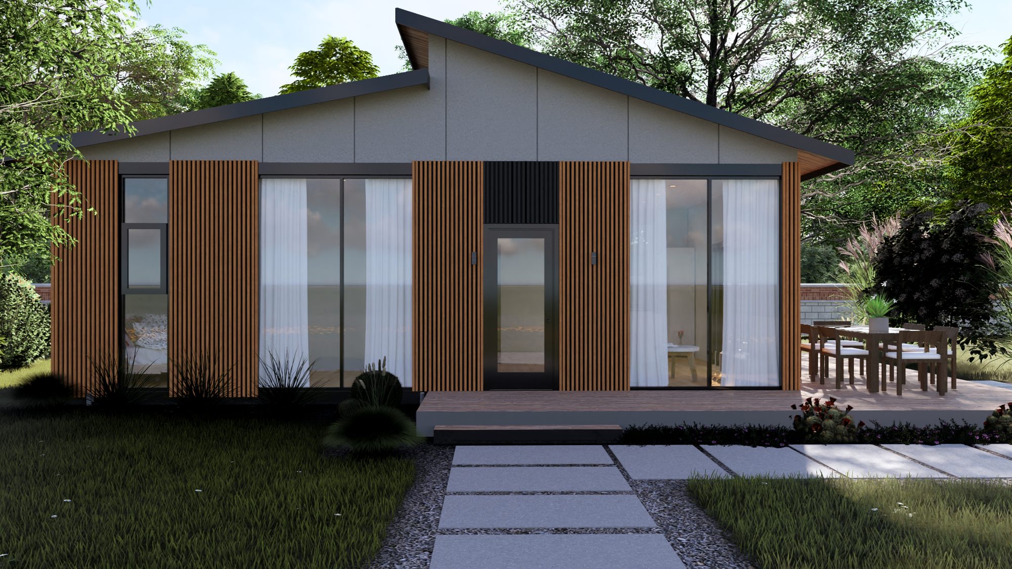 A SeaTop foldable home suited to retail and hospitality