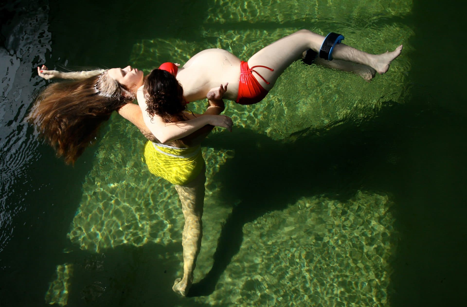 Clear, chemical-free water in a SeaTop Natural Pool